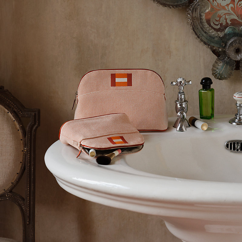 【HERMES★日常使いに収納力抜群】Bolide Casaque M ポーチ HERMES】日常使いや旅行のお供に ☆ Bolide Casaque MM ポーチ